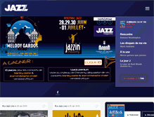 Tablet Screenshot of jazzmagazine.com
